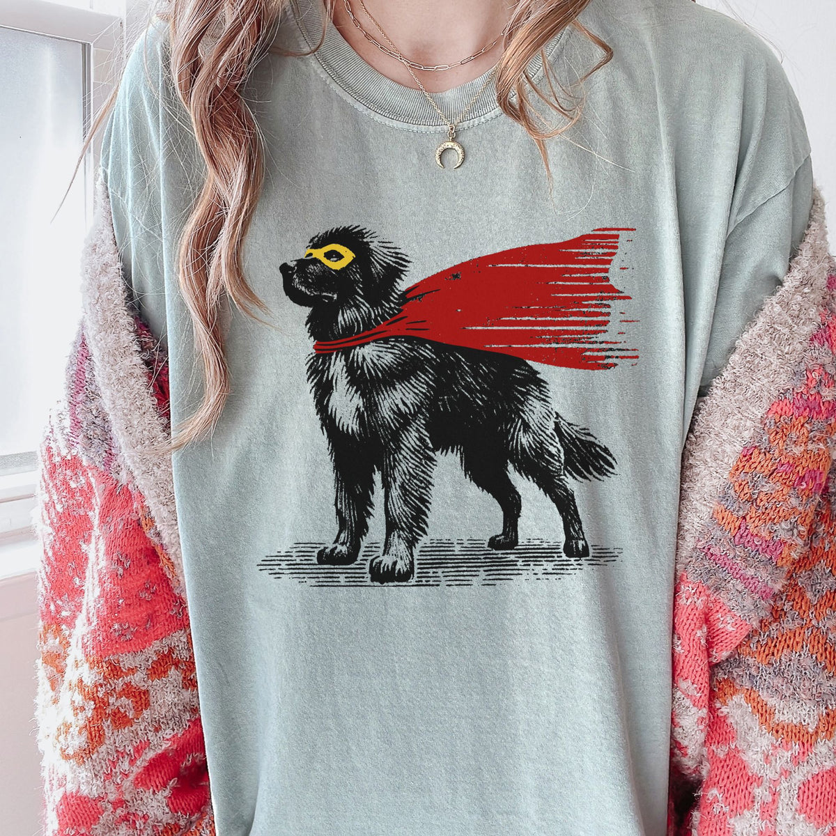 Leonberger Superhero t-shirt