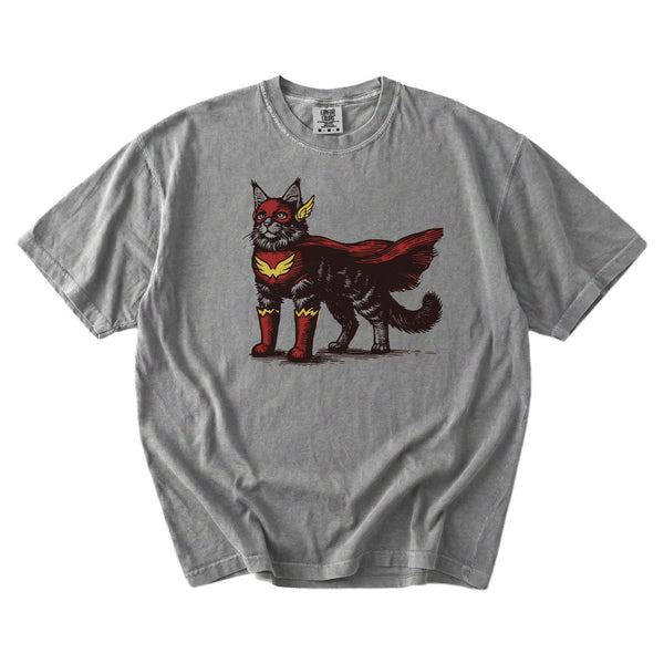 Maine Coon Superhero t-shirt