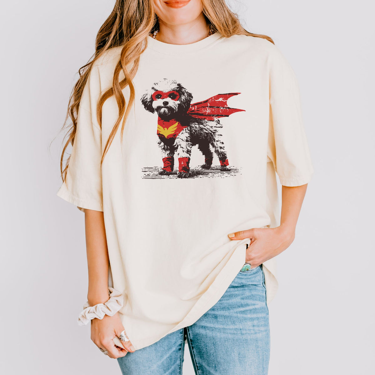 Maltipoo Superhero t-shirt