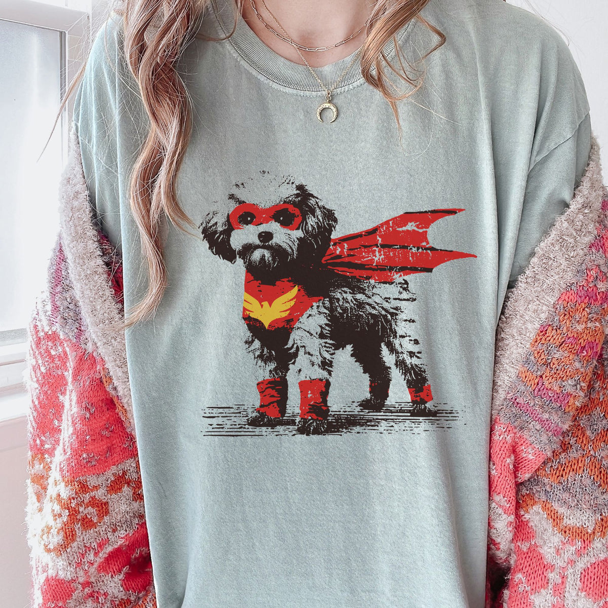 Maltipoo Superhero t-shirt