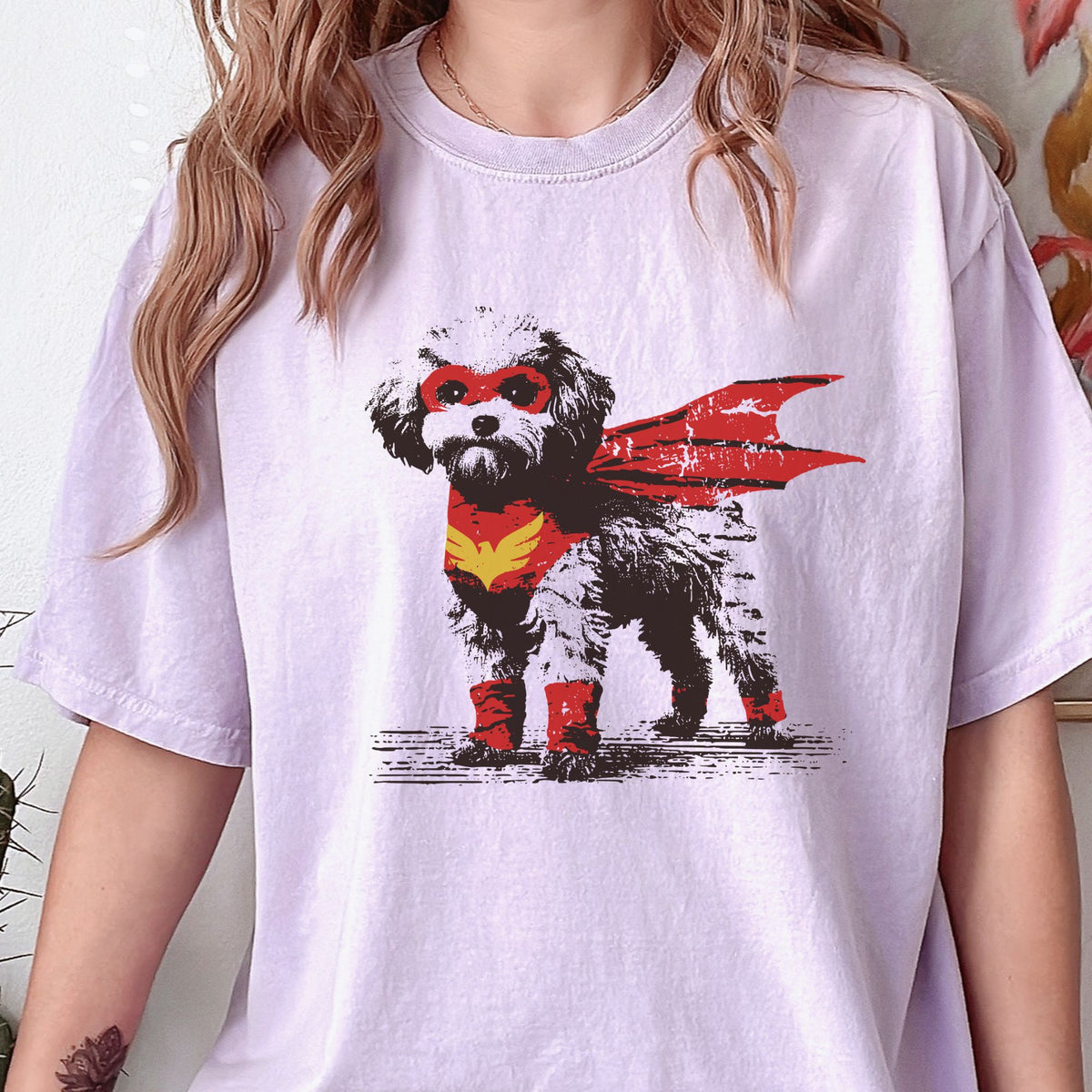 Maltipoo Superhero t-shirt
