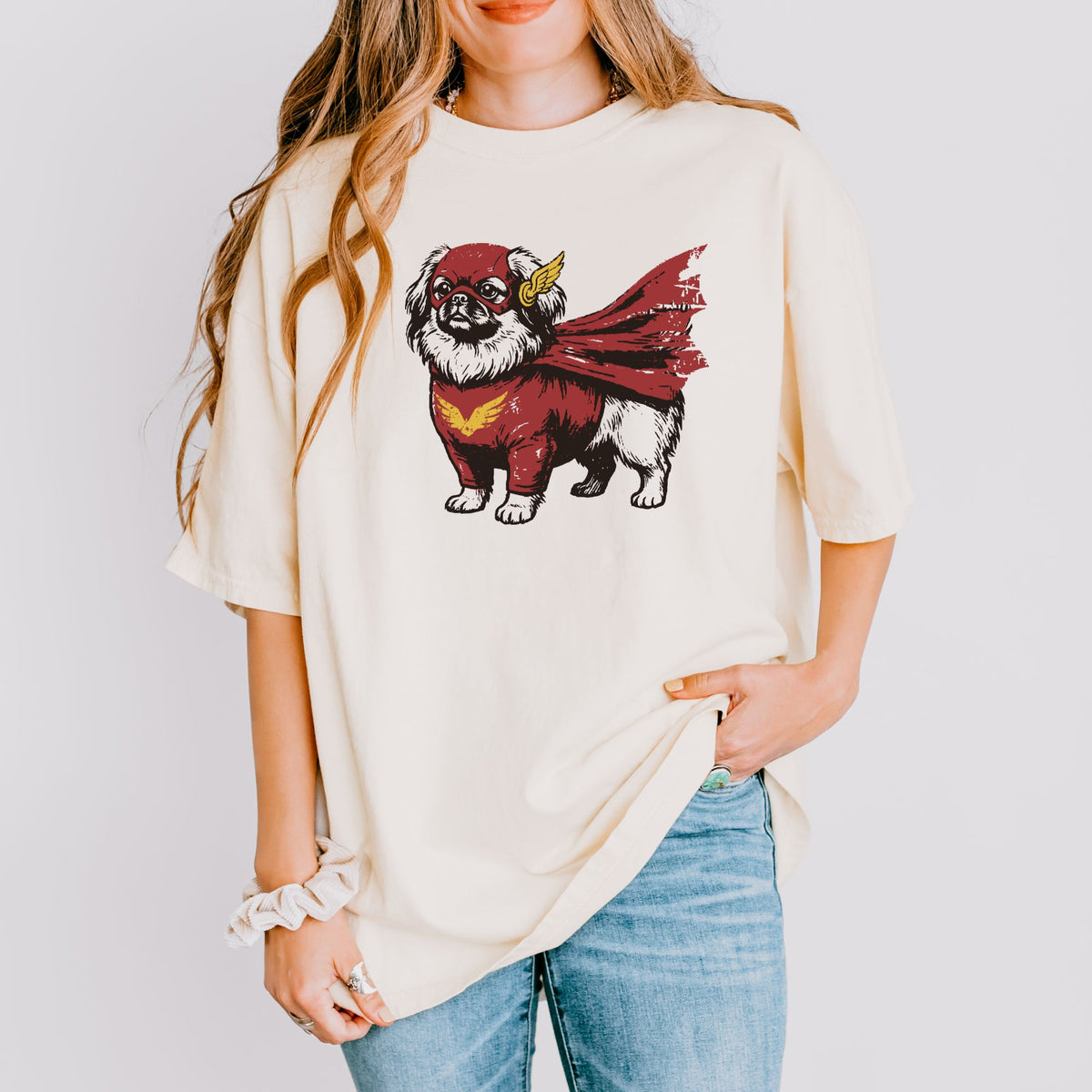 Pekingese Superhero t-shirt