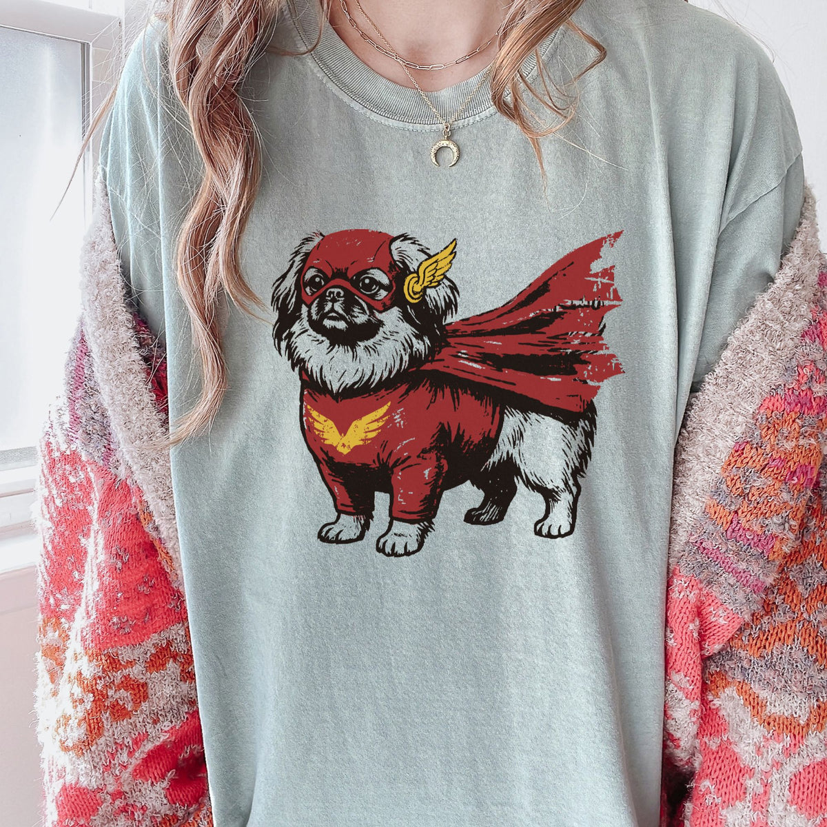 Pekingese Superhero t-shirt