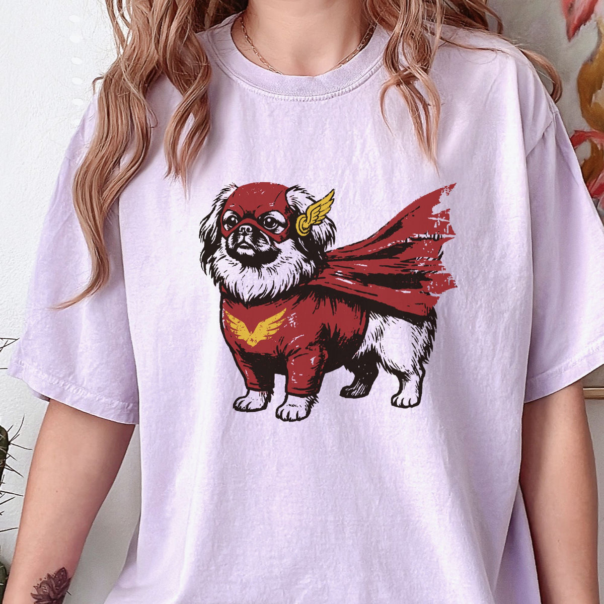 Pekingese Superhero t-shirt