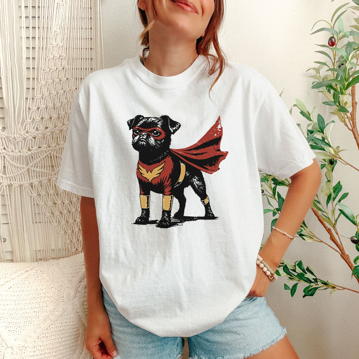 Petit Brabancon Superhero t-shirt
