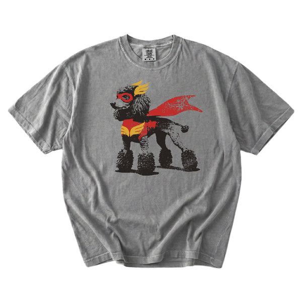 Standard Poodle Superhero t-shirt