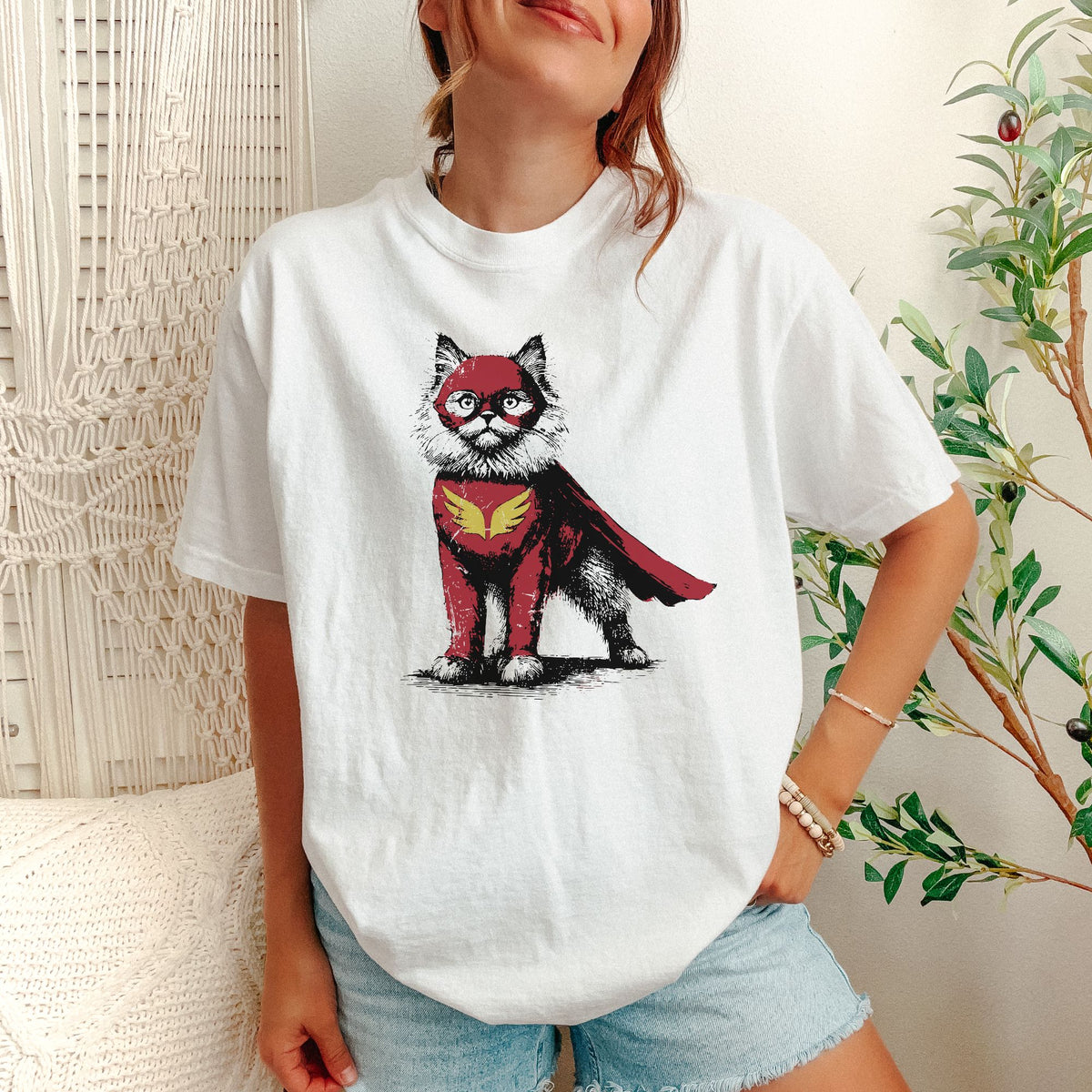 Ragdoll Superhero t-shirt