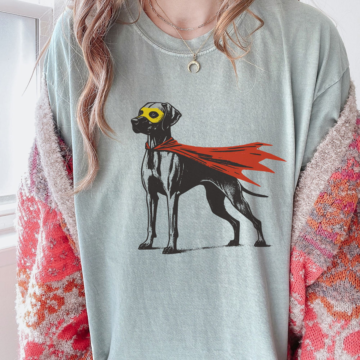 Rhodesian Ridgeback Superhero t-shirt