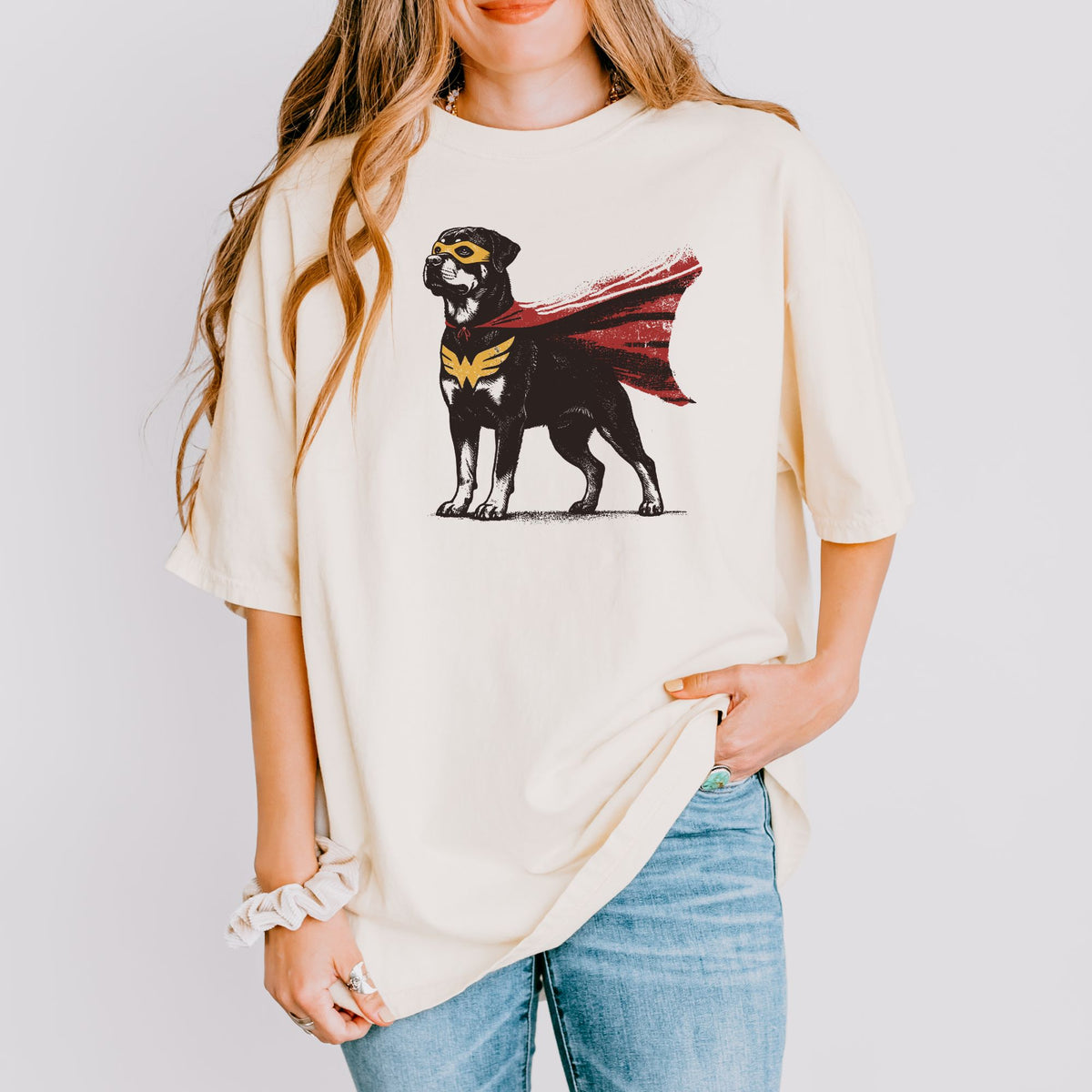 Rottweiler Superhero t-shirt