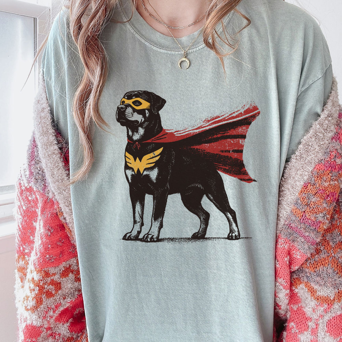 Rottweiler Superhero t-shirt