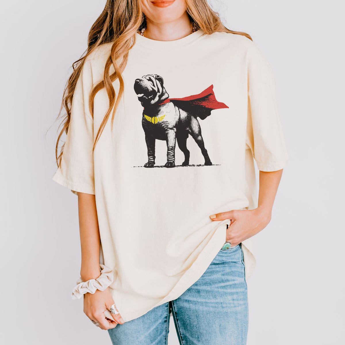 Shar-Pei Superhero t-shirt