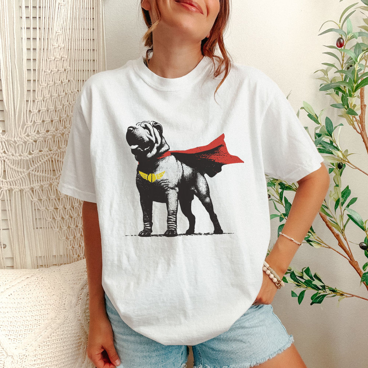 Shar-Pei Superhero t-shirt