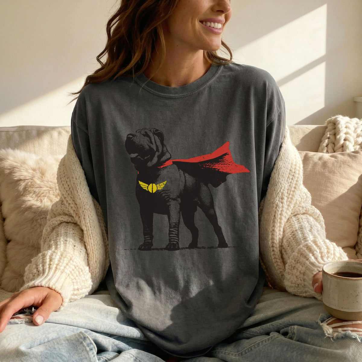 Shar-Pei Superhero t-shirt