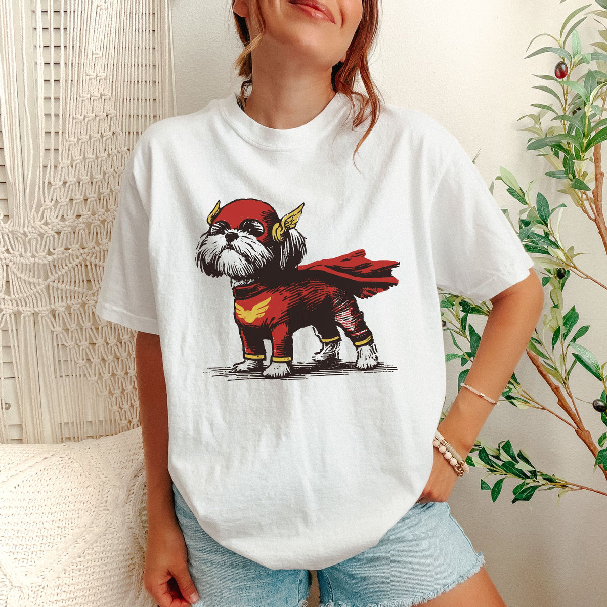 Shih Tzu Superhero t-shirt