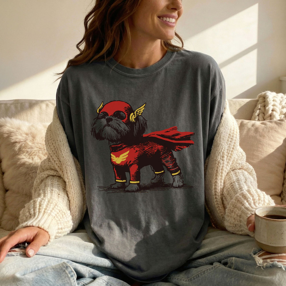 Shih Tzu Superhero t-shirt