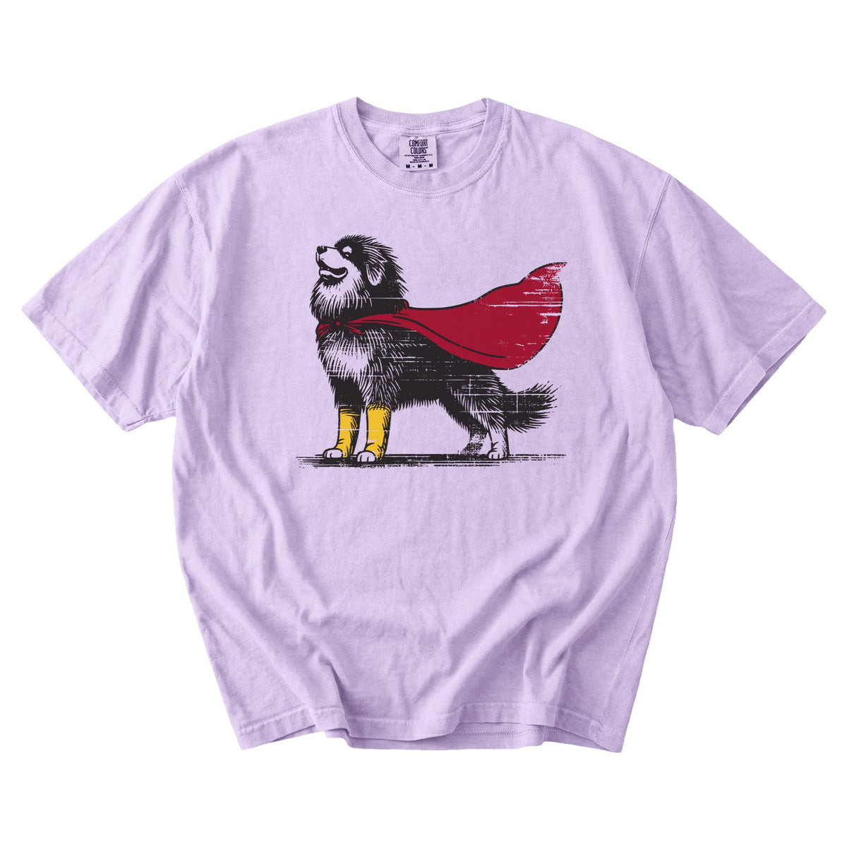 Tibetan Mastiff Superhero t-shirt