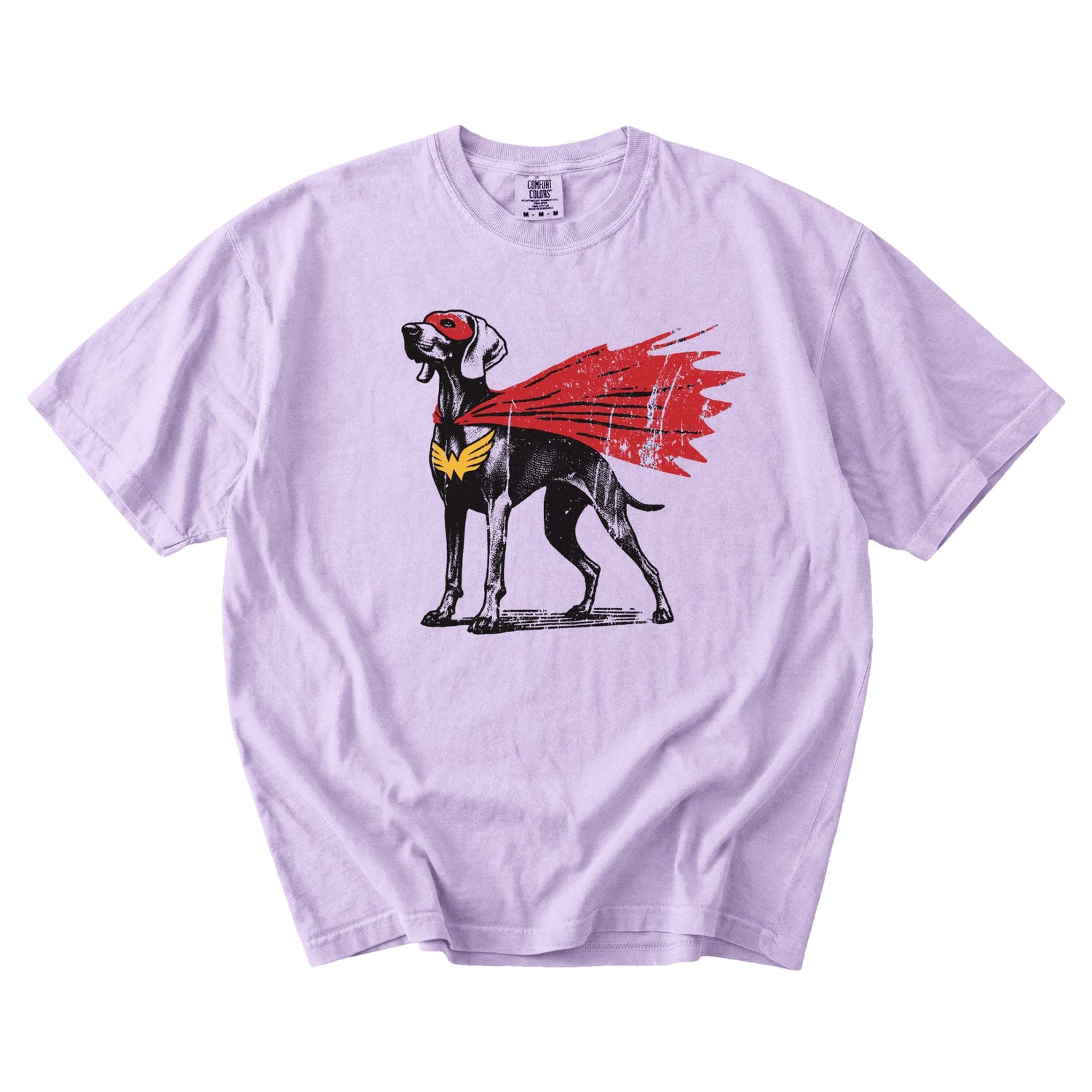 Weimaraner Superhero t-shirt