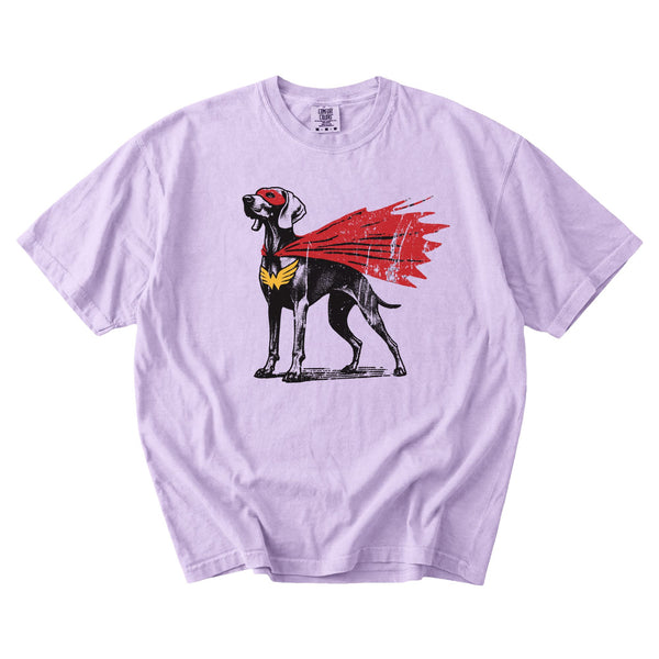 Weimaraner Superhero t-shirt