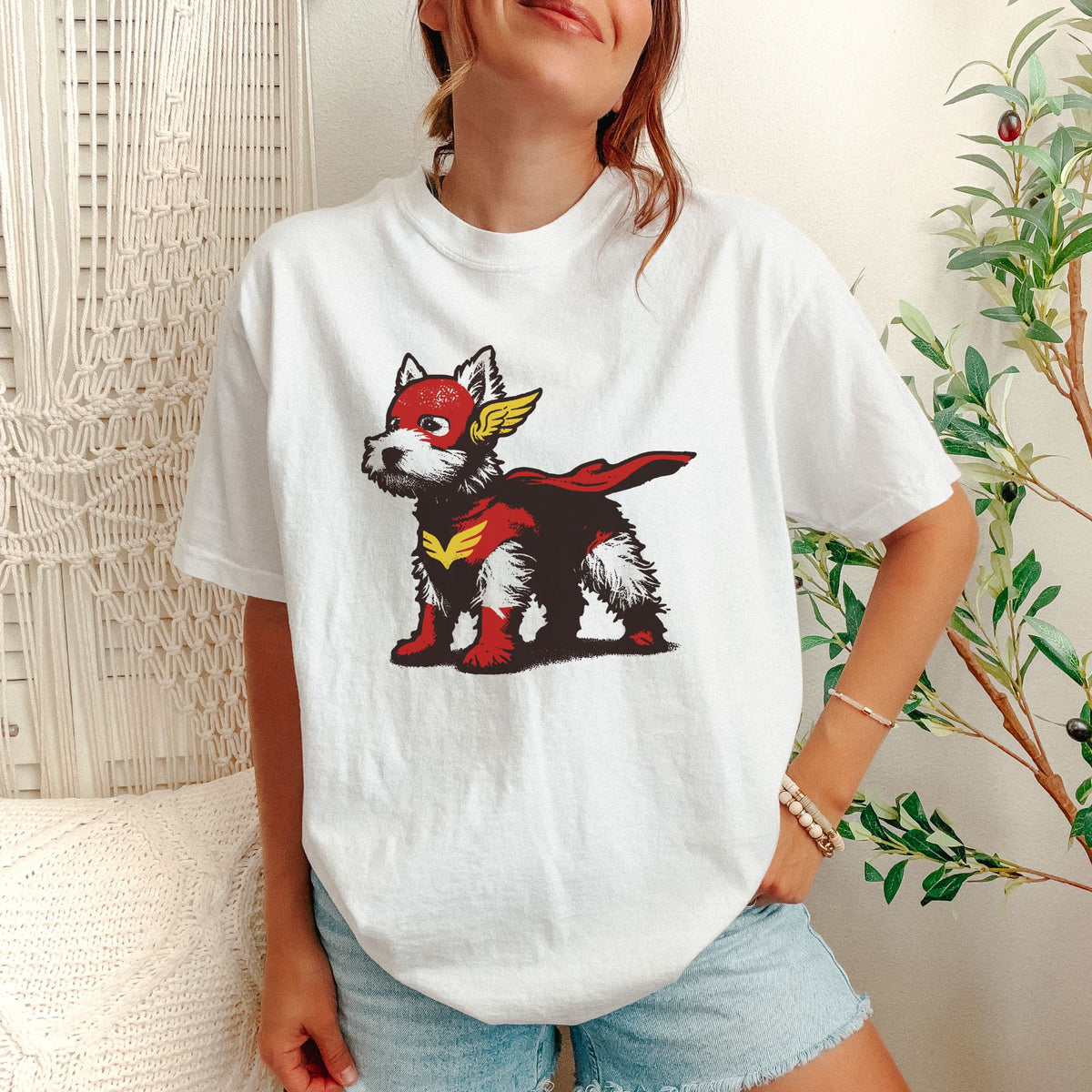 West Highland White Terrier Superhero t-shirt