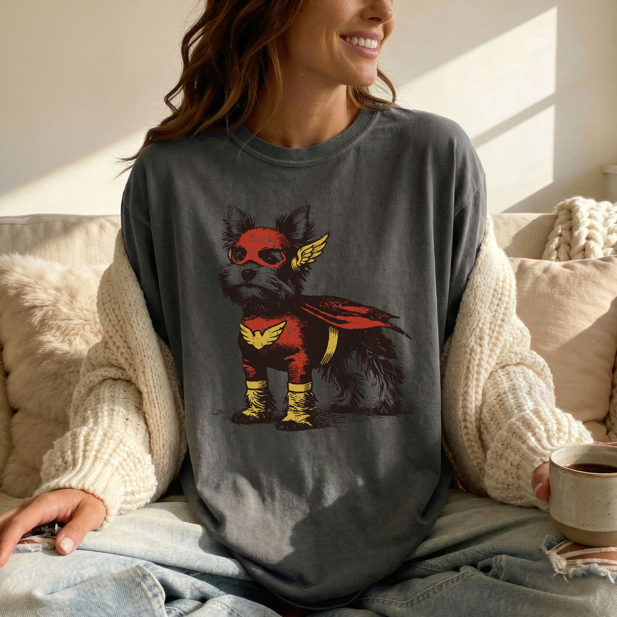 Yorkshire Terrier Superhero t-shirt