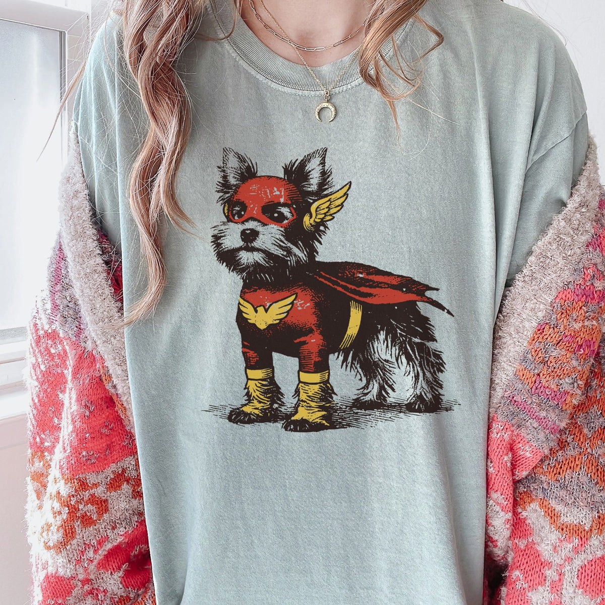 Yorkshire Terrier Superhero t-shirt