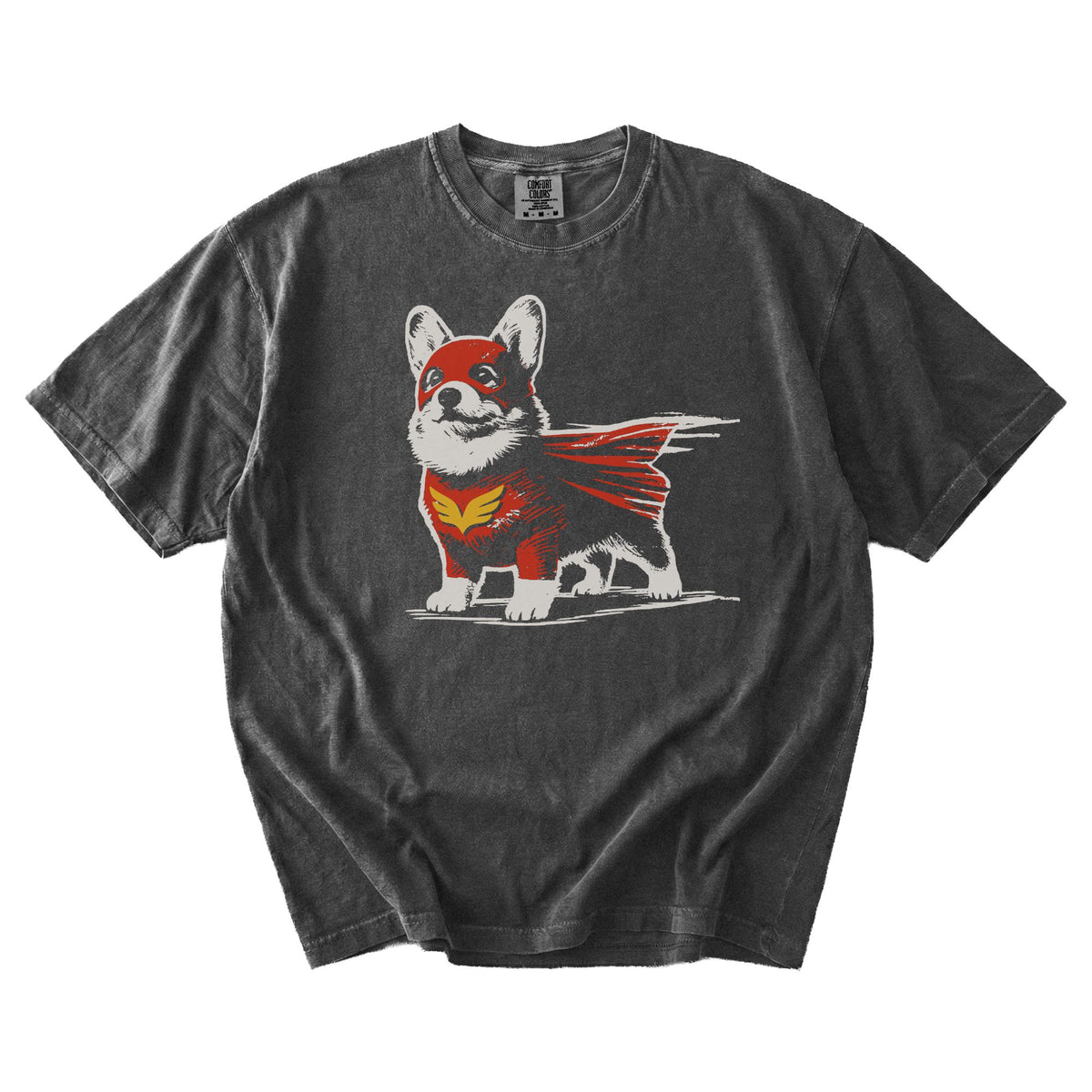 Corgi Superhero t-shirt