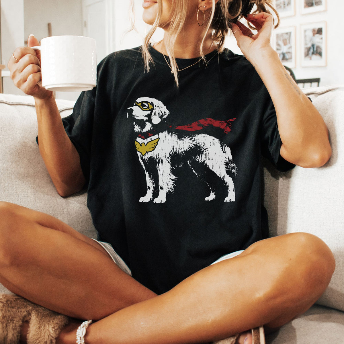 Golden Retriever Superhero t-shirt