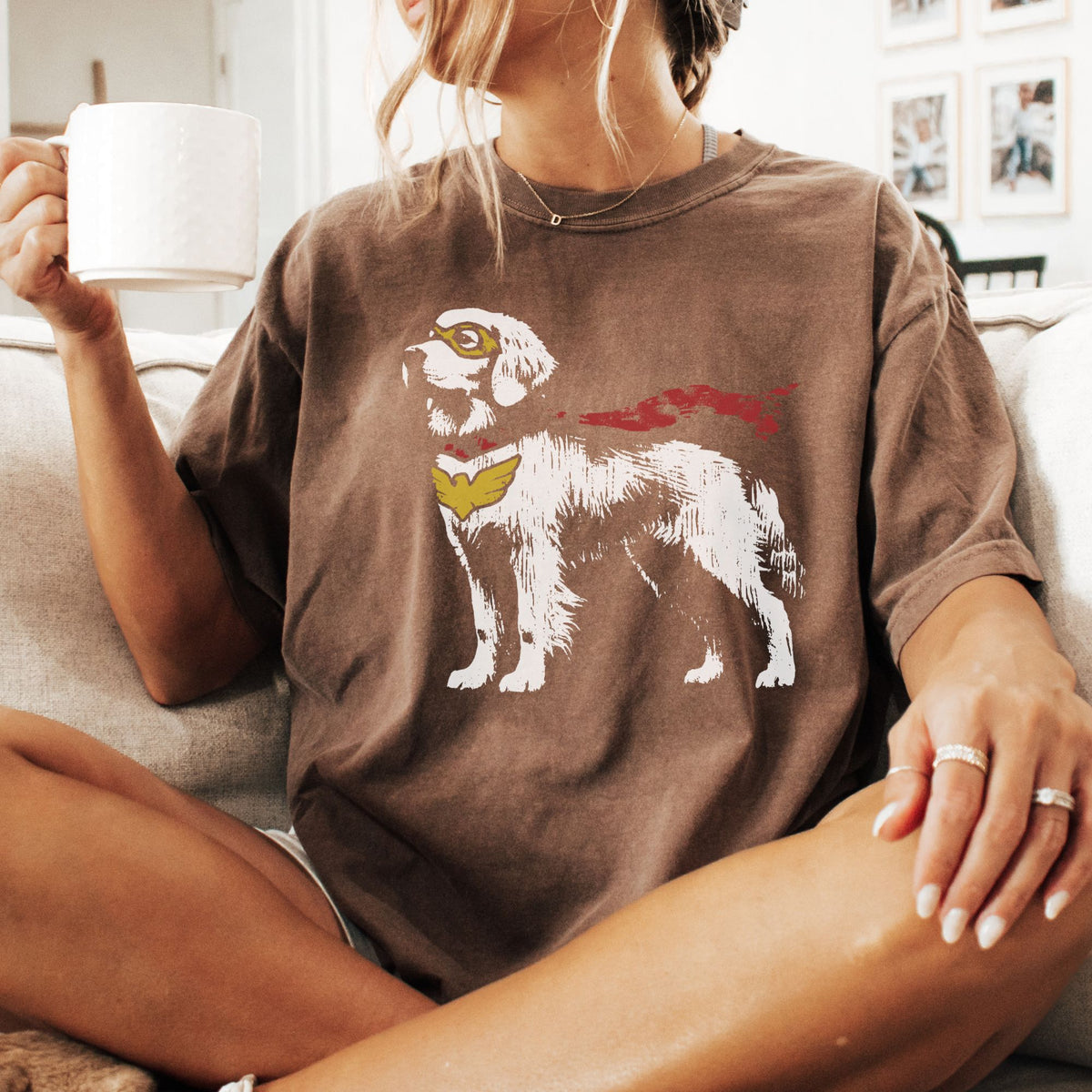 Golden Retriever Superhero t-shirt