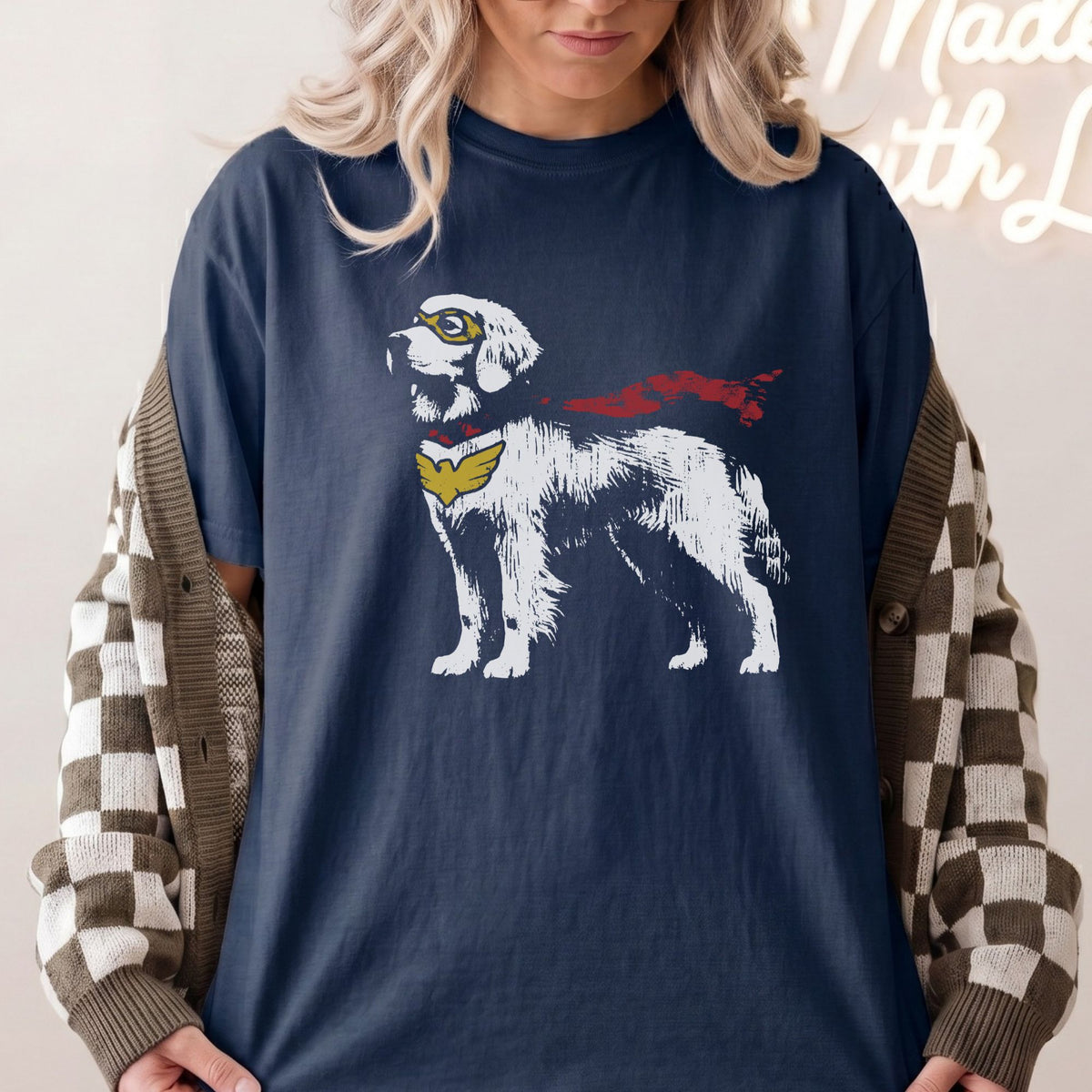 Golden Retriever Superhero t-shirt