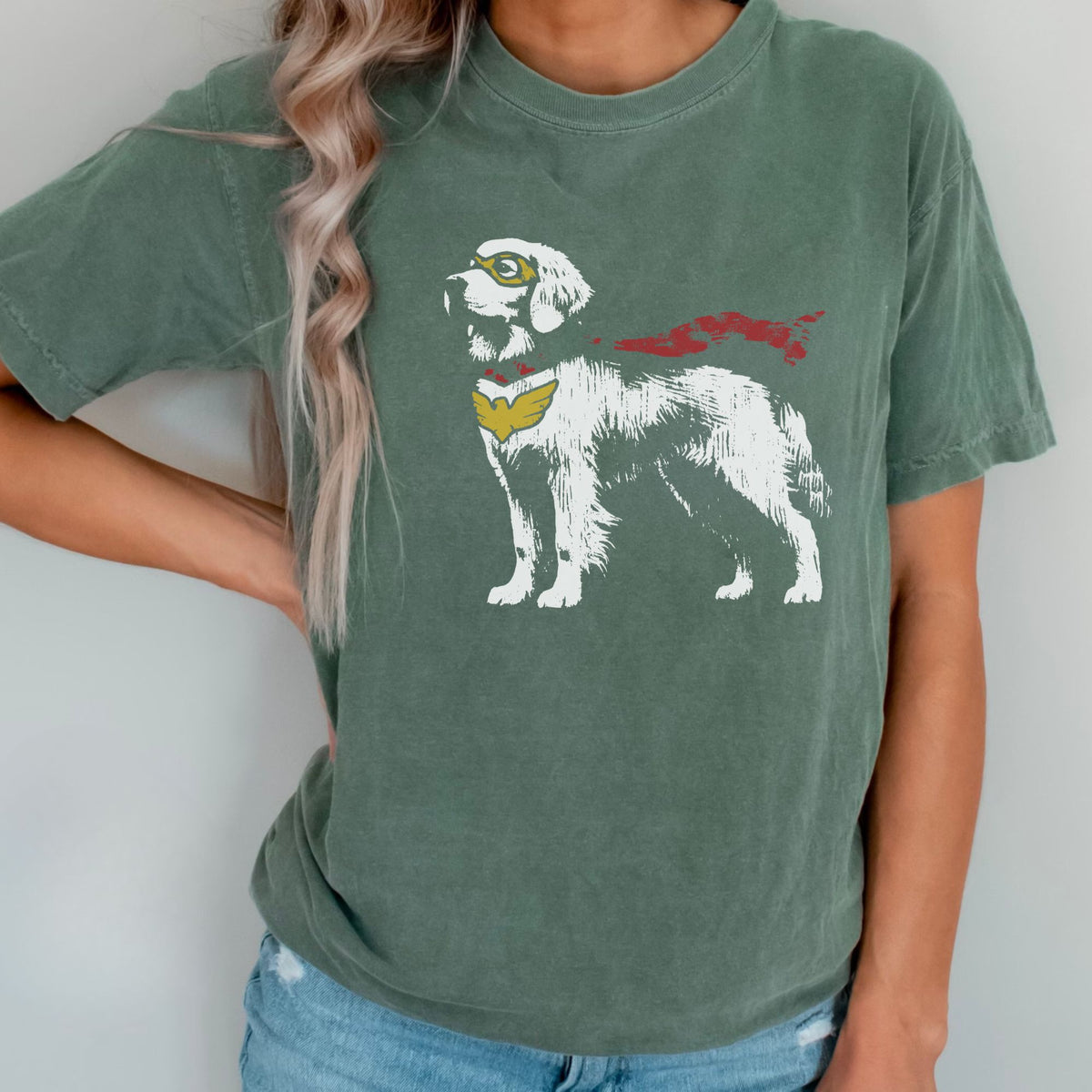 Golden Retriever Superhero t-shirt