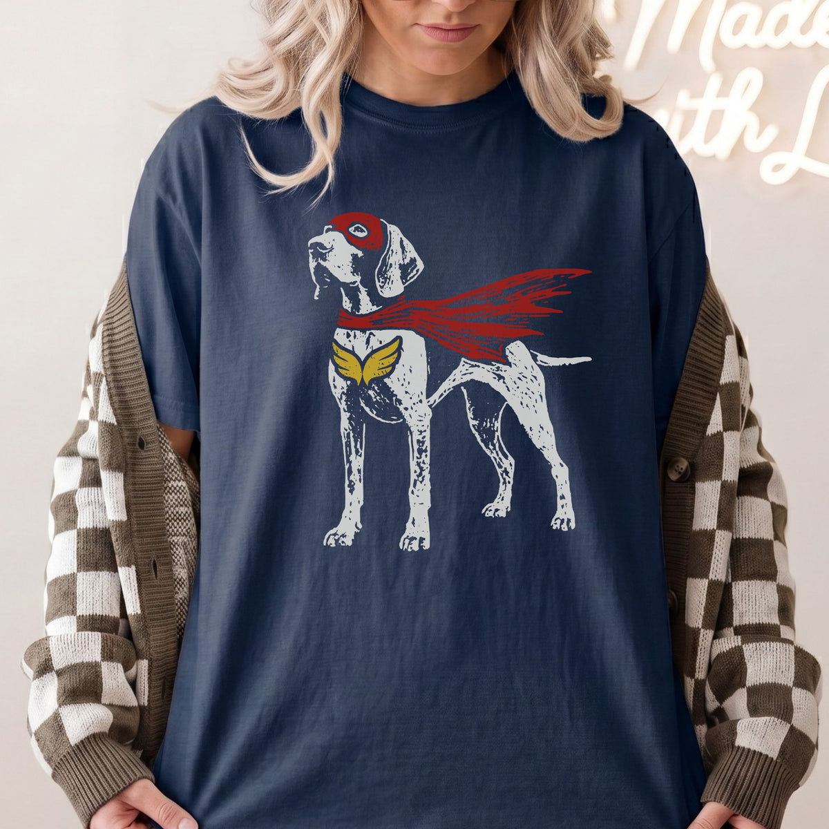 German Shorthaired Pointer Superhero t-shirt