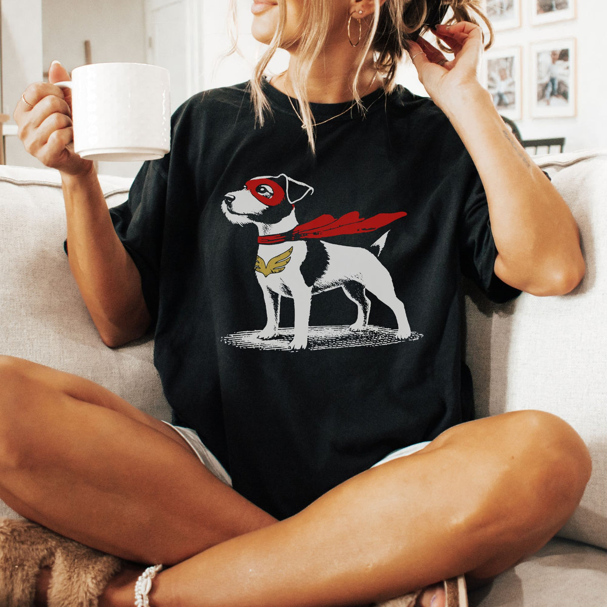 Jack Russell Terrier Superhero t-shirt