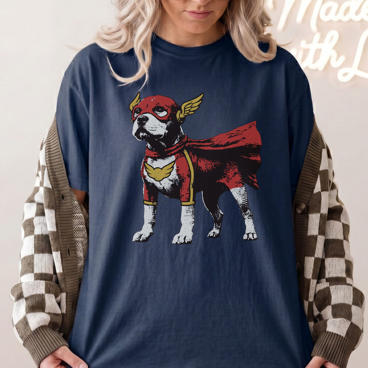 American Pit Bull Terrier Superhero t-shirt
