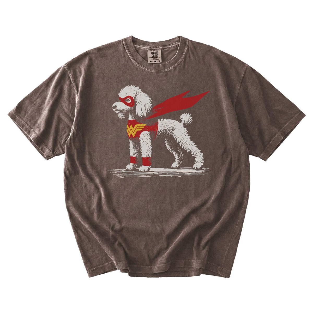 Miniature Poodle Superhero t-shirt