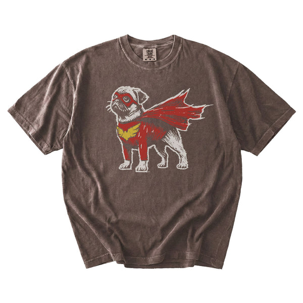 Pug Superhero t-shirt