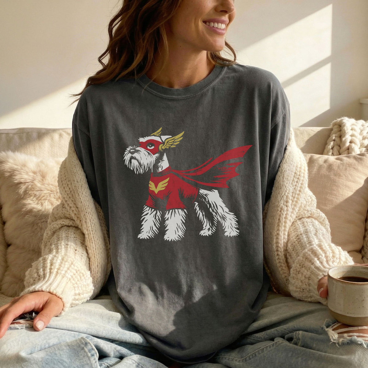Standard Schnauzer Superhero t-shirt