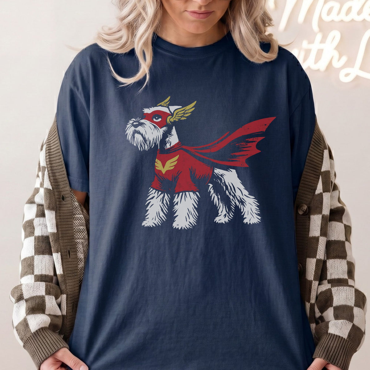 Standard Schnauzer Superhero t-shirt