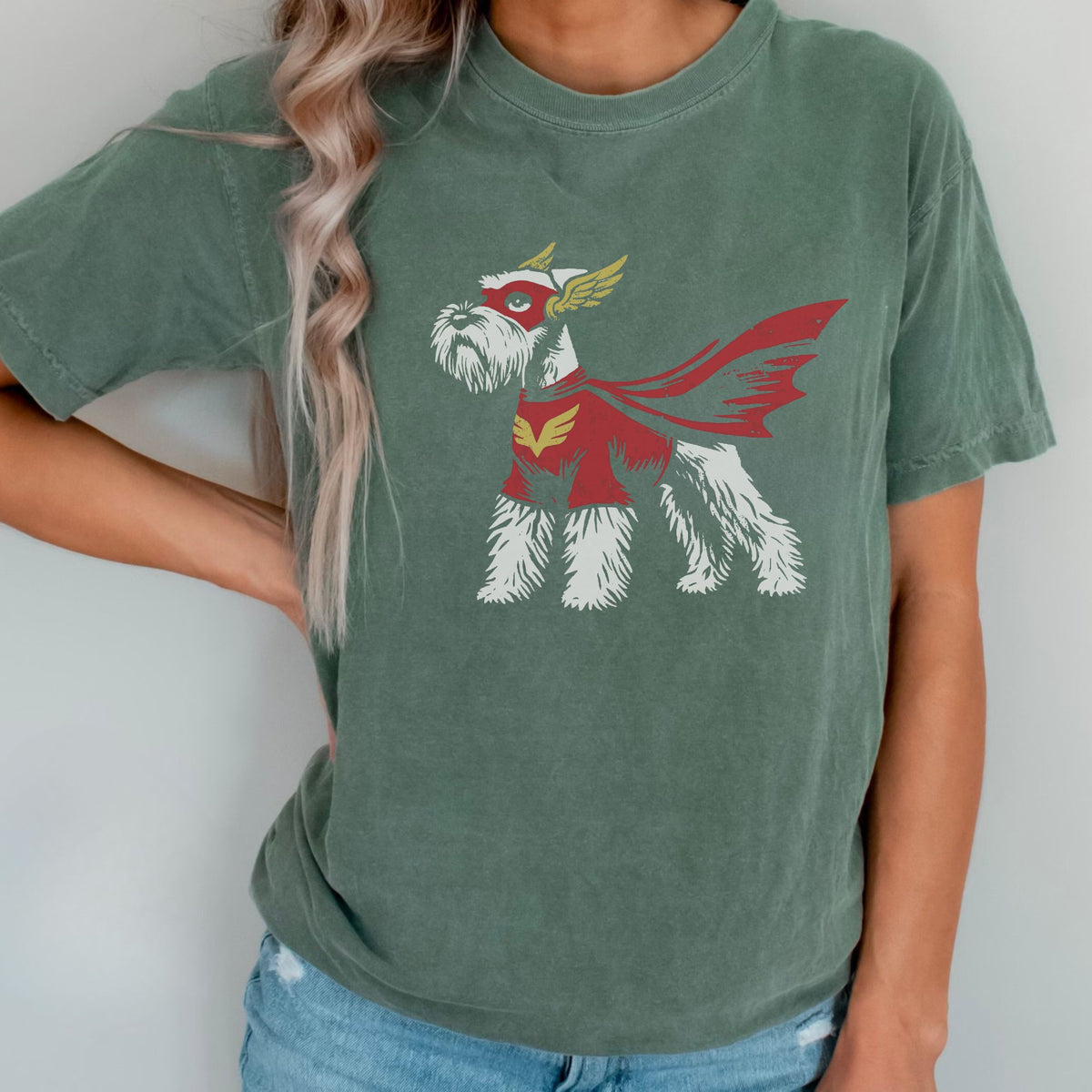 Standard Schnauzer Superhero t-shirt