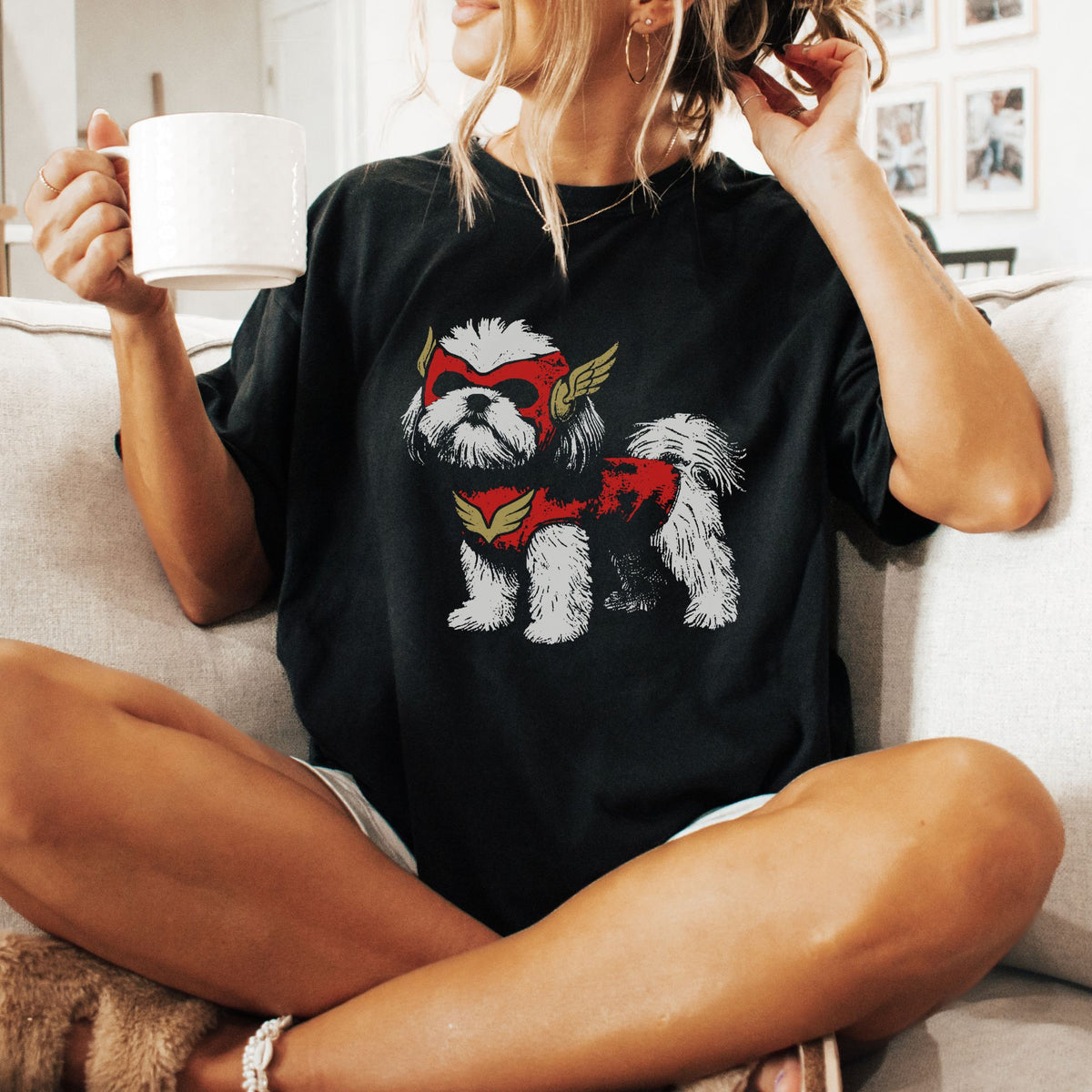 Shih Tzu Superhero t-shirt