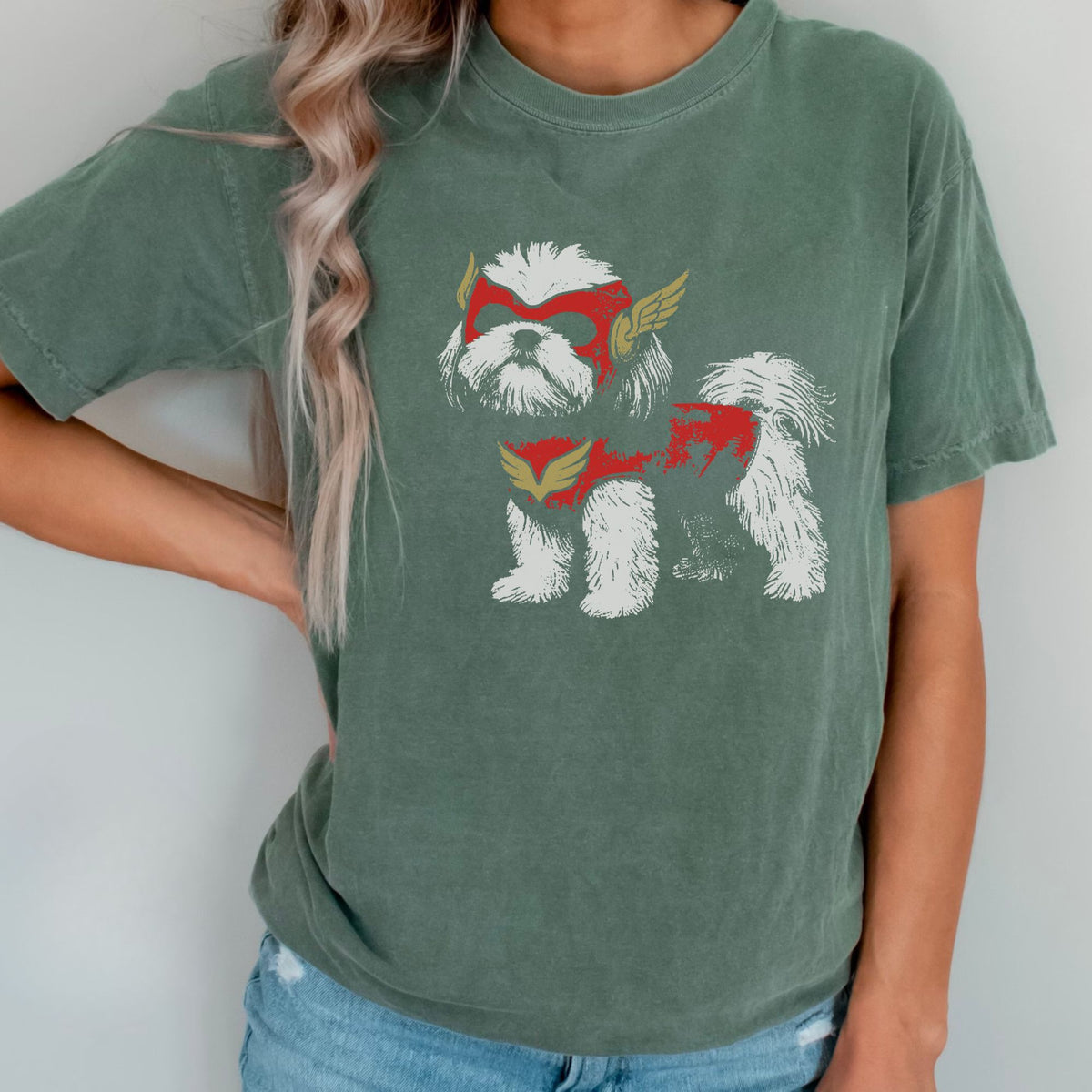 Shih Tzu Superhero t-shirt