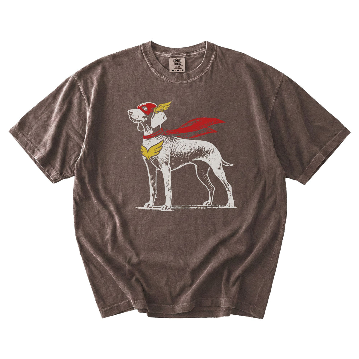 Weimaraner Superhero t-shirt