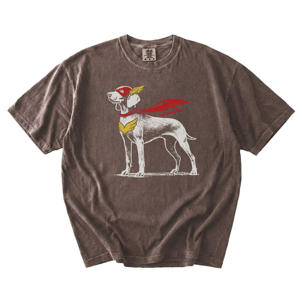 Weimaraner Superhero t-shirt
