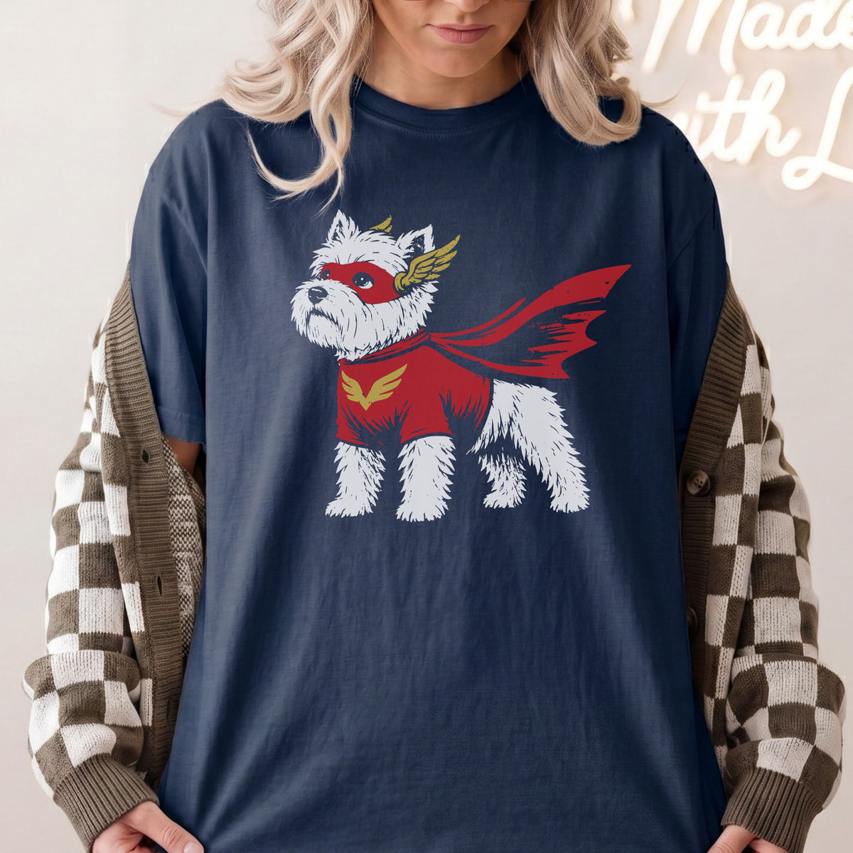 West Highland White Terrier Superhero t-shirt
