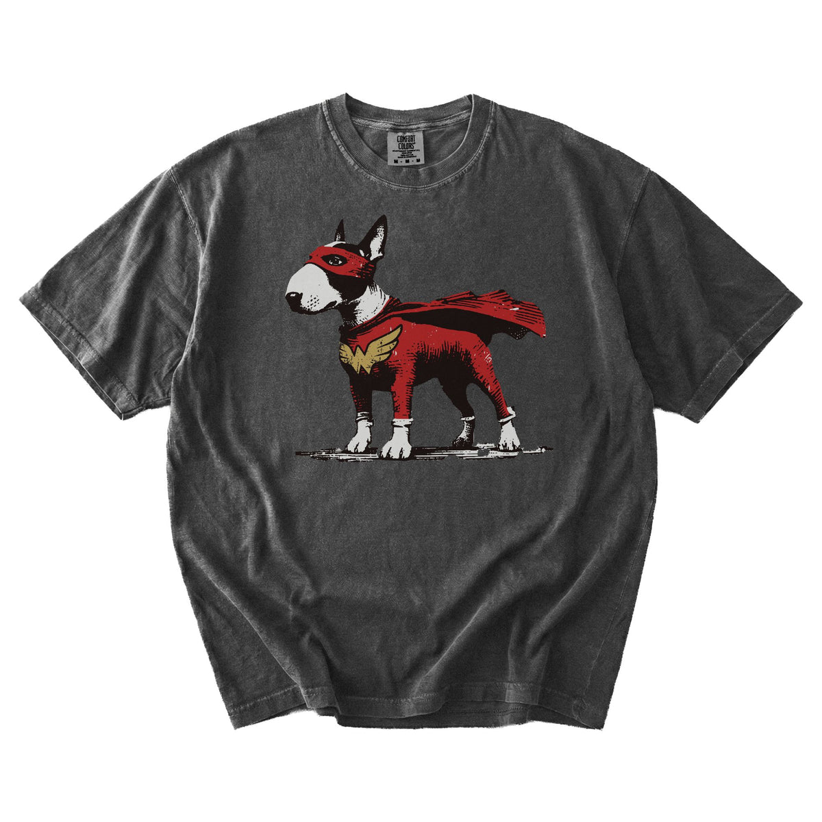 Bull Terrier Superhero t-shirt