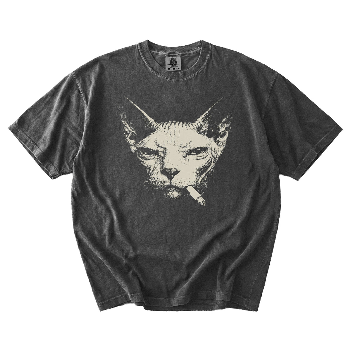 Sphynx Cat Smoking t-shirt