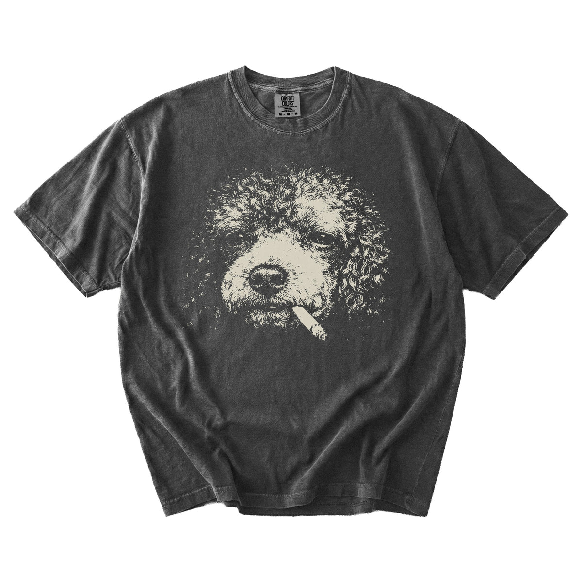 Toy Poodle Smoking t-shirt