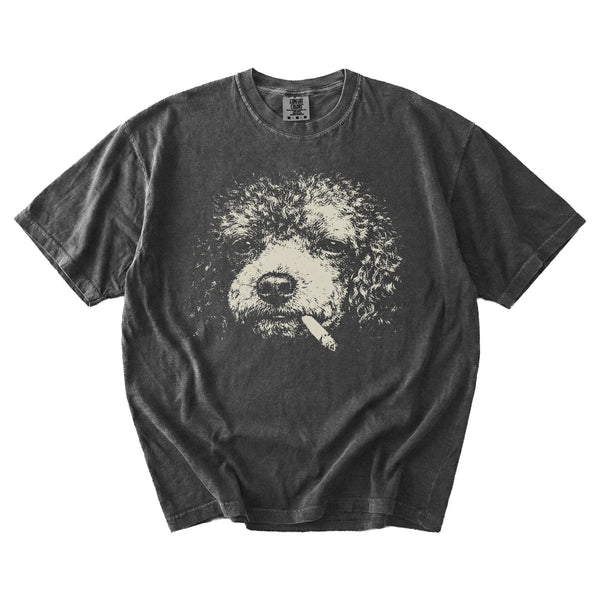 Toy Poodle Smoking t-shirt