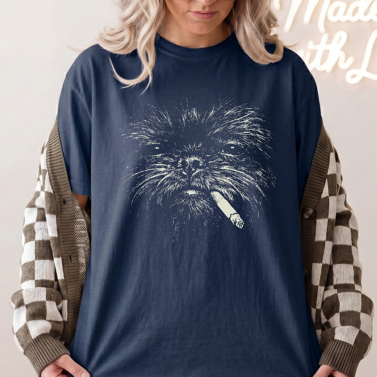Affenpinscher Smoking t-shirt