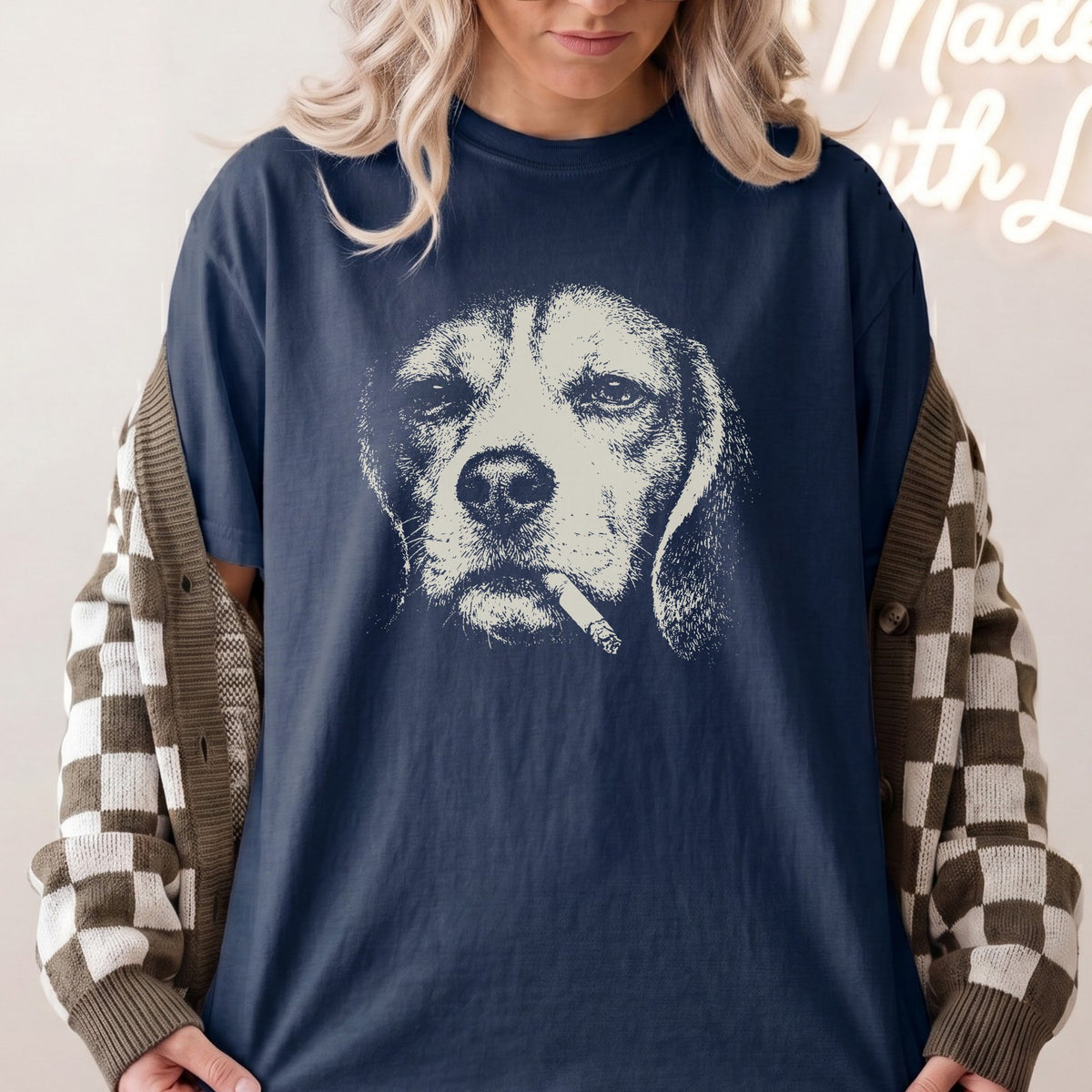 Beagle Smoking t-shirt