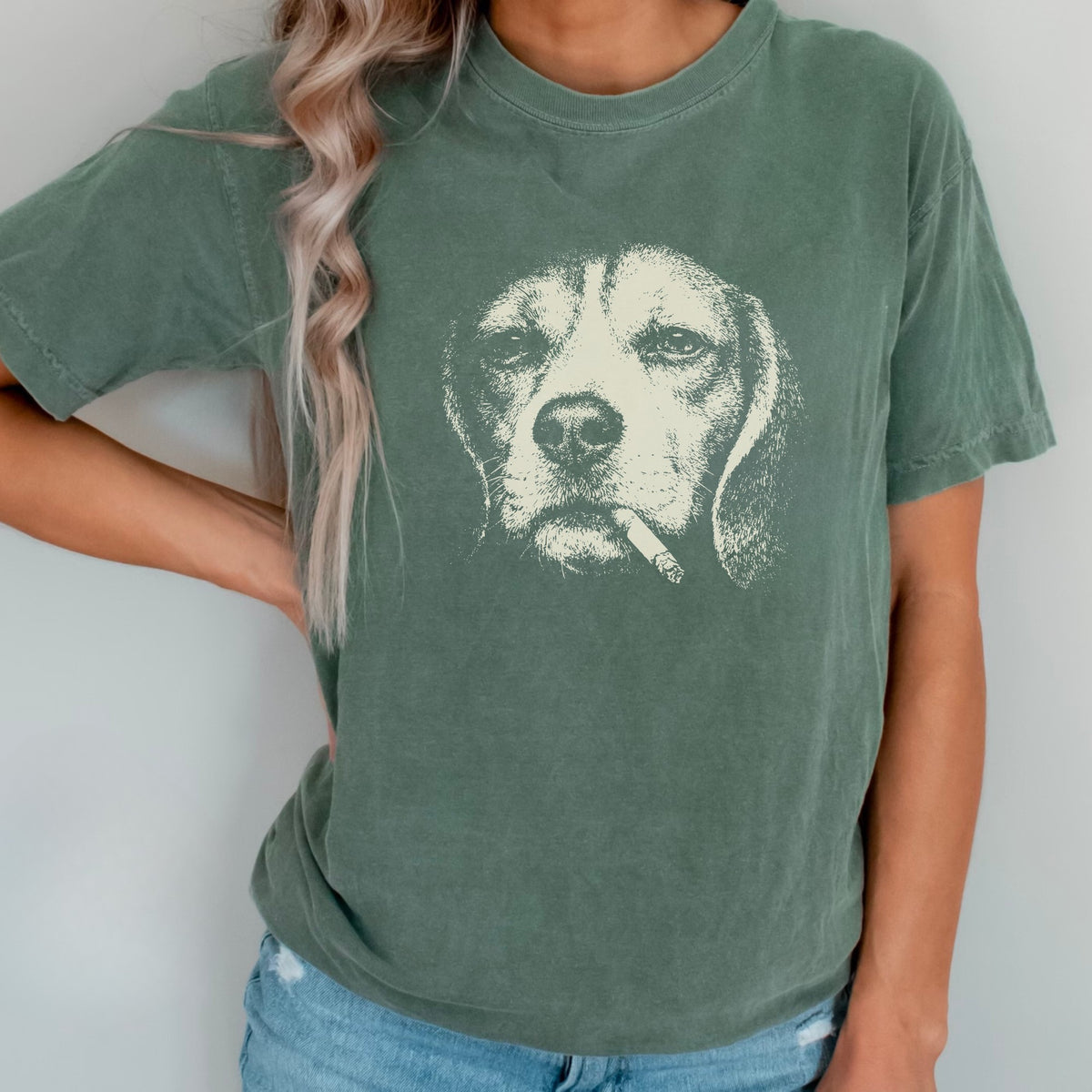 Beagle Smoking t-shirt